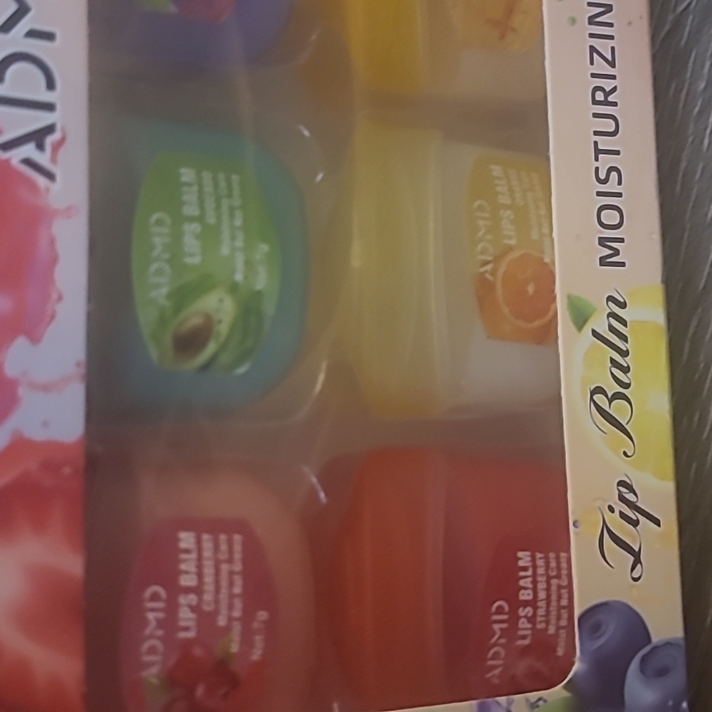 ADMD Lip Balm Set- 8 Lip Balms - Picture 2 of 5